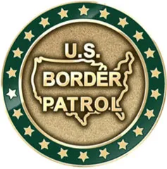 Back side of Detroit Sector's Challenge Coin