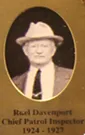 Chief Patrol Inspector Ruel Davenport