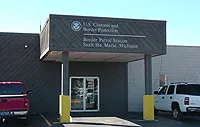 Entrance to Sault Ste. Marie Station