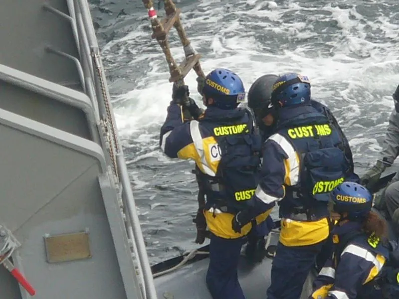 Australian Customs participate in PSI Exercise Pacific Sheild