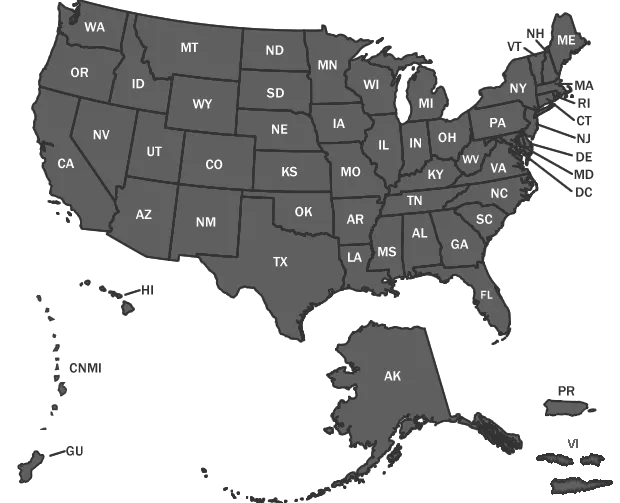 Port of Entry Map