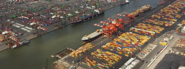 Containers at Port of Entry